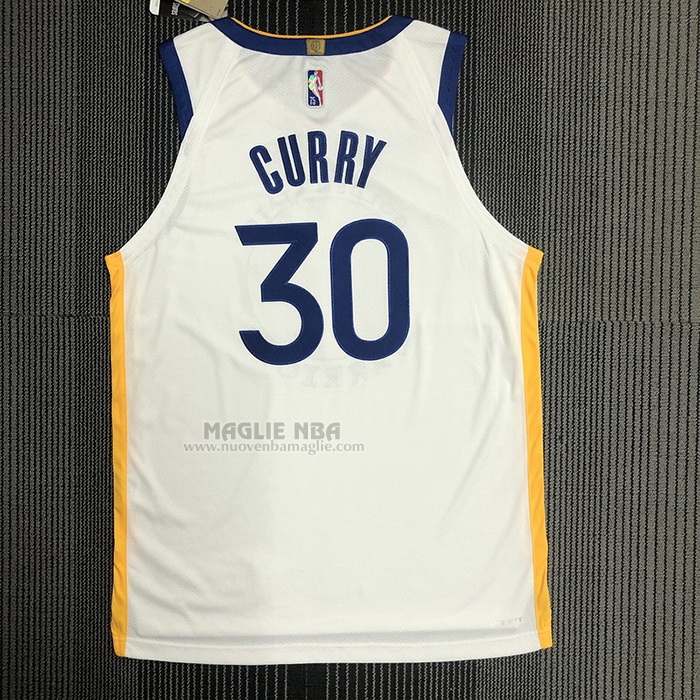 Maglia
 Stephen Curry NO 30 Golden State Warriors Association Autentico
 Bianco

